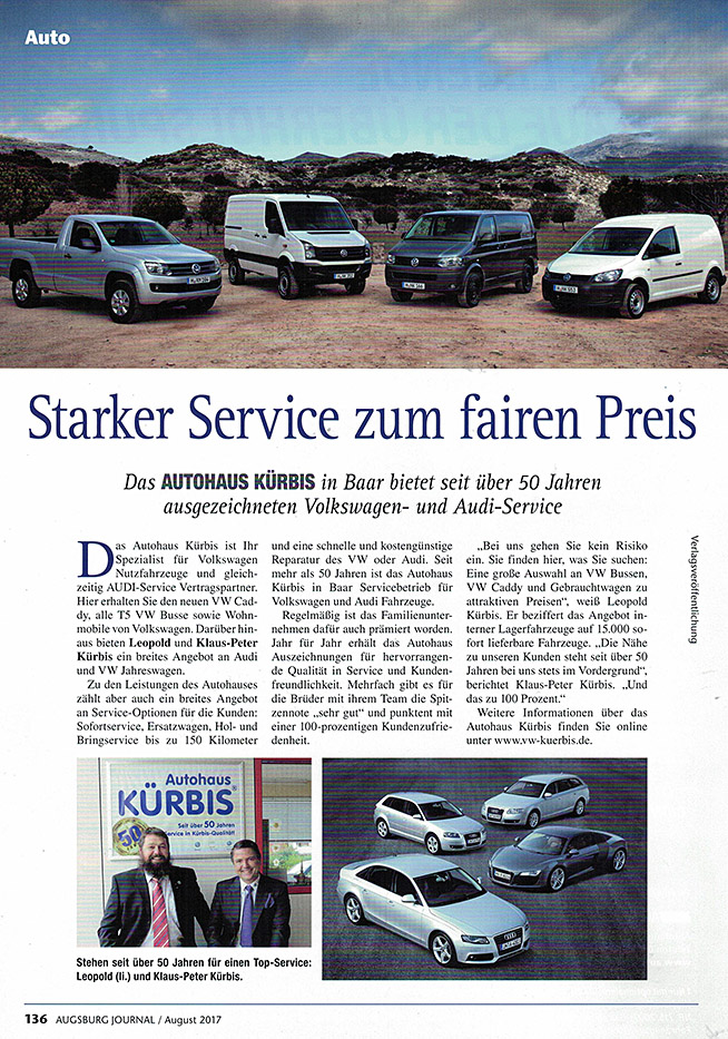 Starker Service zum starken Preis