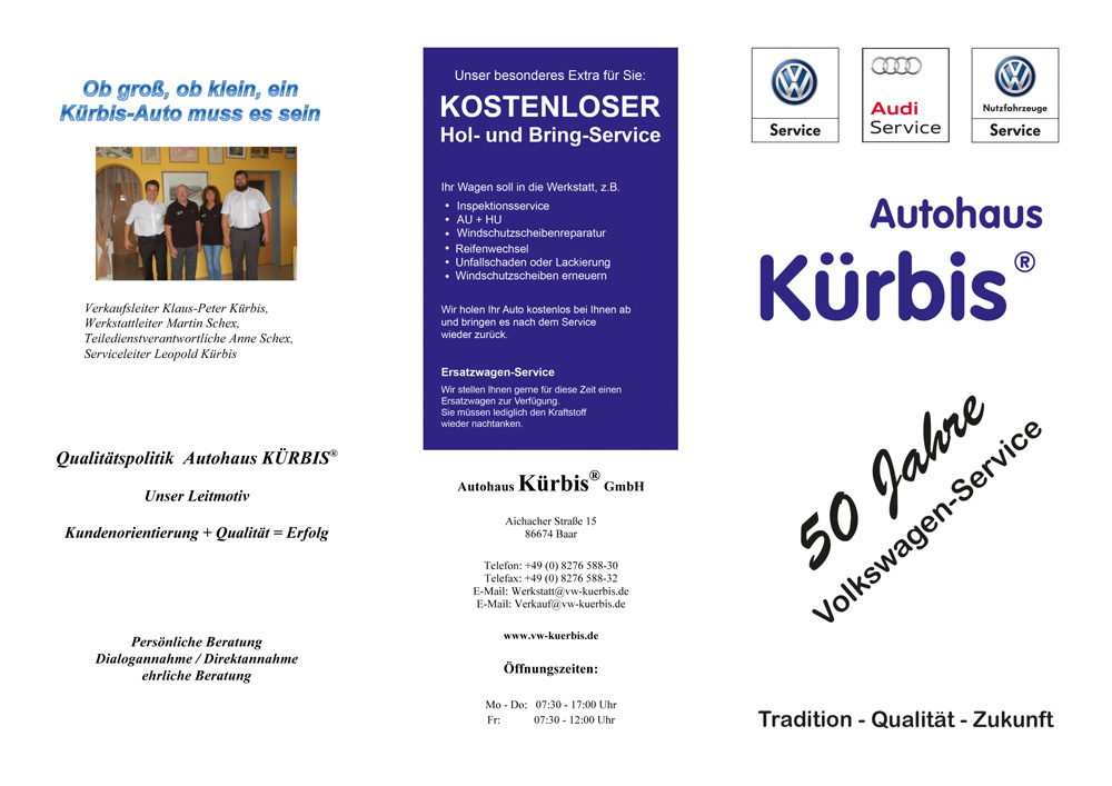 50 Jahre Volkswagen-Service
