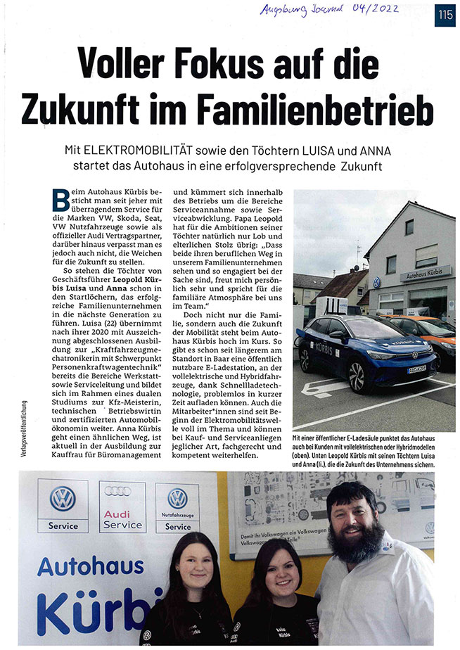 Voller Fokus auf die Zukunft im Familienbetrieb